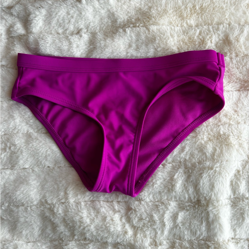 Hot pink, bathing suit bottoms